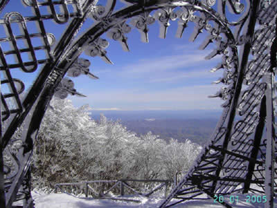 Vista della valle dalla Croce